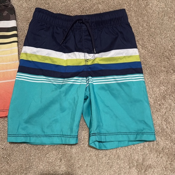 Kids Multicolor Swim Shorts. 2 items. EUC. - Picture 4 of 16
